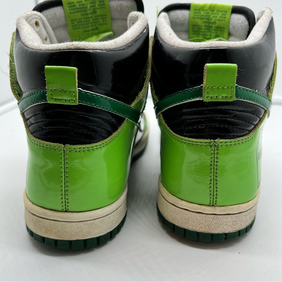 Nike Dunk High GS Halloween Tombstone Green 5 Youth Sneakers 308319-032 - Picture 4 of 8